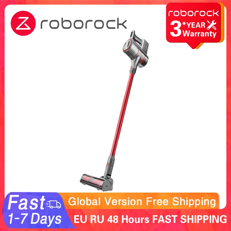 

Портативный беспроводной пылесос Roborock H7, 420 Вт, постоянное всасывание, 99.99% фильтрация частиц, OLED-дисплей