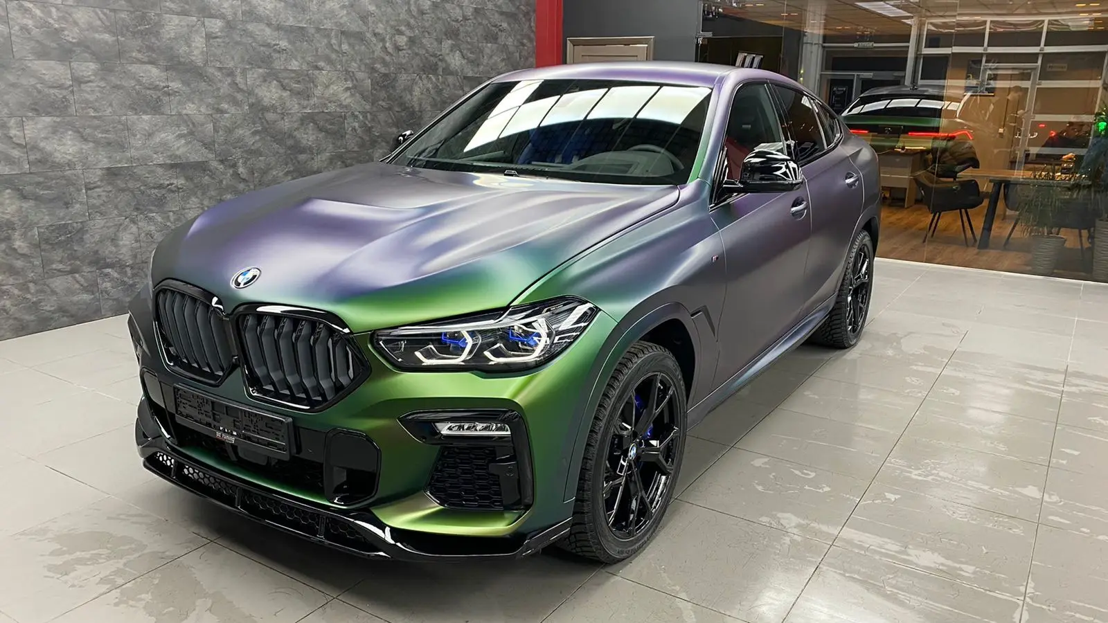 BMW x6 хамелеон