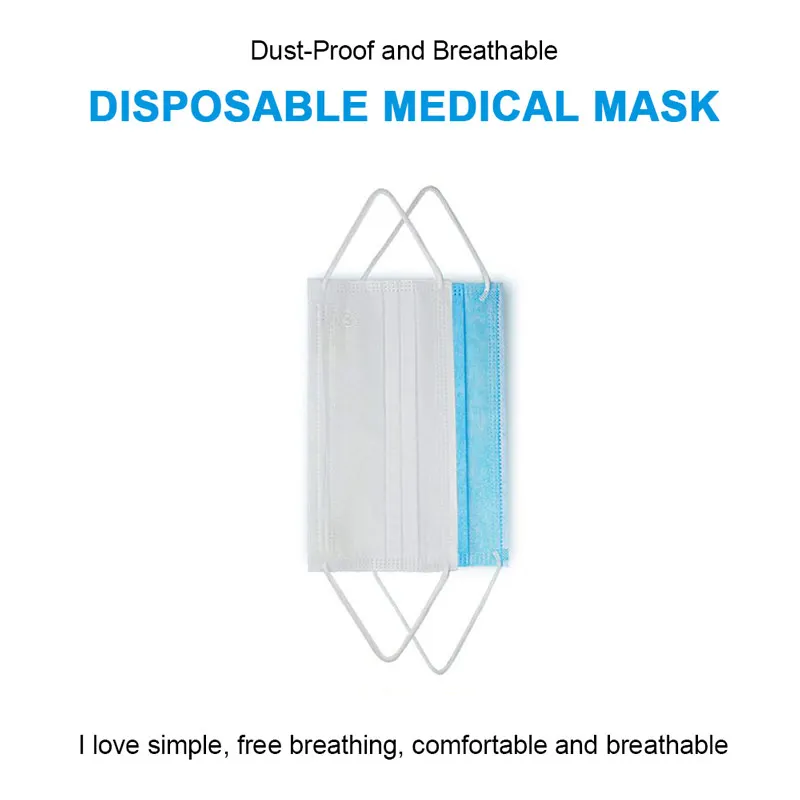 50 шт. одноразовые маски респираторы для лица|Маски вечеринки| |