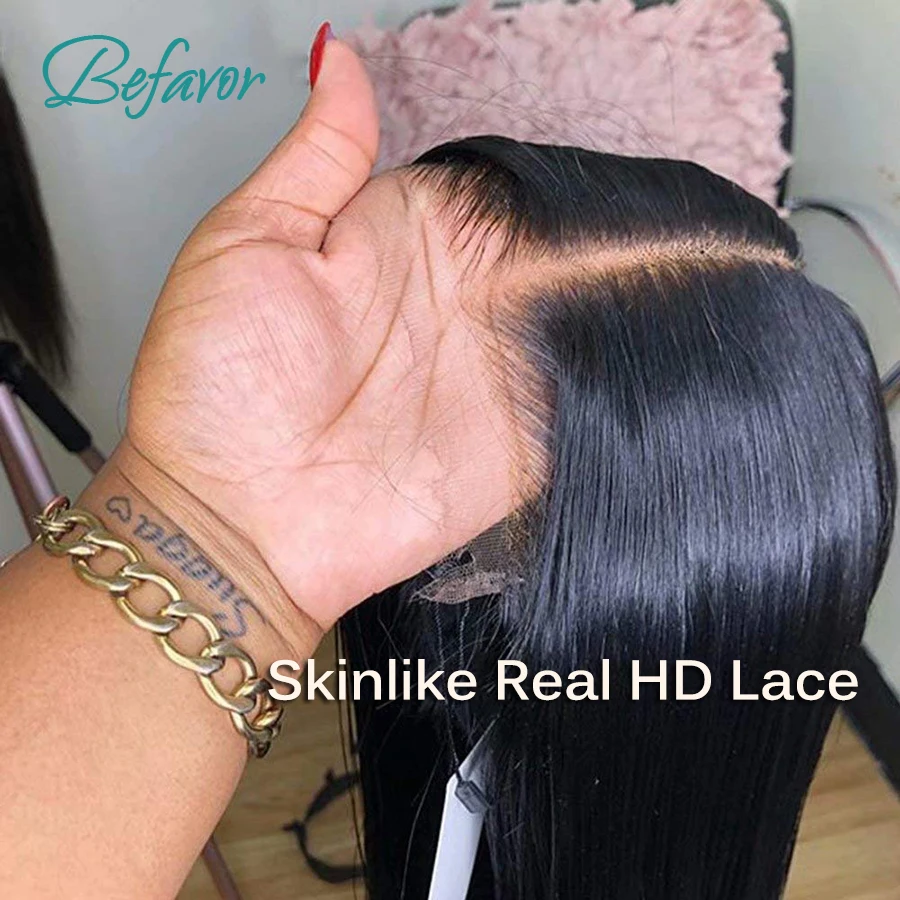 Invisible HD Lace Closure Frontal 4x4 5x5 6x6 Human Hair Closure With Baby Hair Straight HD Transparent Lace Closures Only Remy