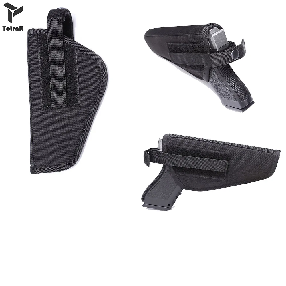 

New TOTRAIT High Quality Tacticla Pistol Holsters For Left Right Hand Pistol Holder Case For Airsoft Glock Series Hunting