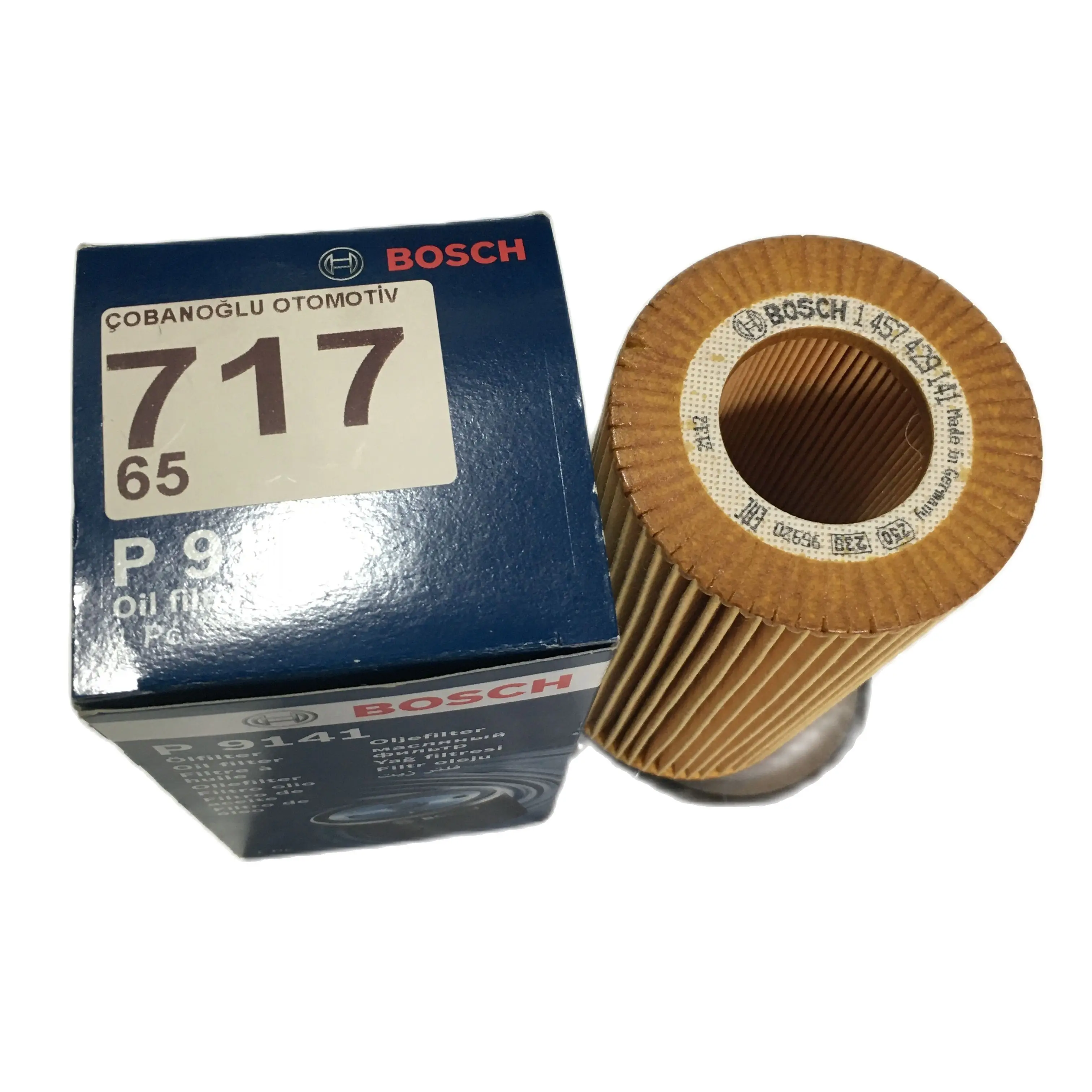 

Масляный фильтр BOSCH (для BMW:E39 E53 E52) (OEM №: 11421745390 и т. д.)