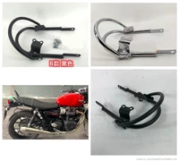 rear seat passenger handle grab tail bar motorcycle for triumph bonneville t100 t120 17 black silver type b