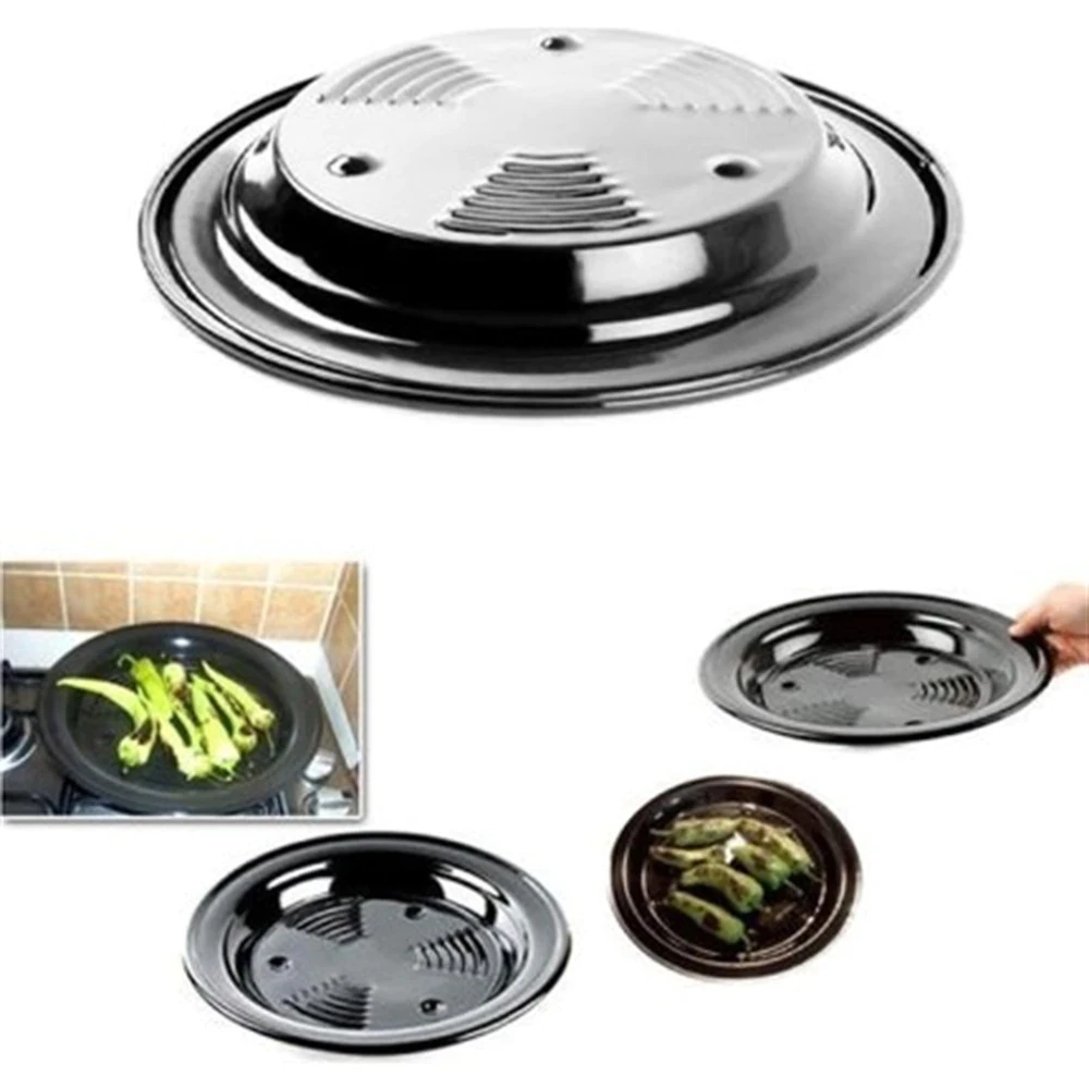 practical roasting embers pan cooking bbq eggplant pepper corn tomato chestnut kitchen utensils baking barbecue home gift women free global shipping
