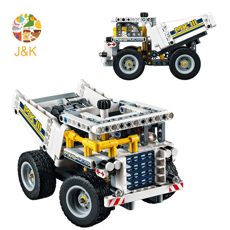 42055 3929 шт. серия Technic ковшовый колесный экскаватор строительные блоки кирпичи