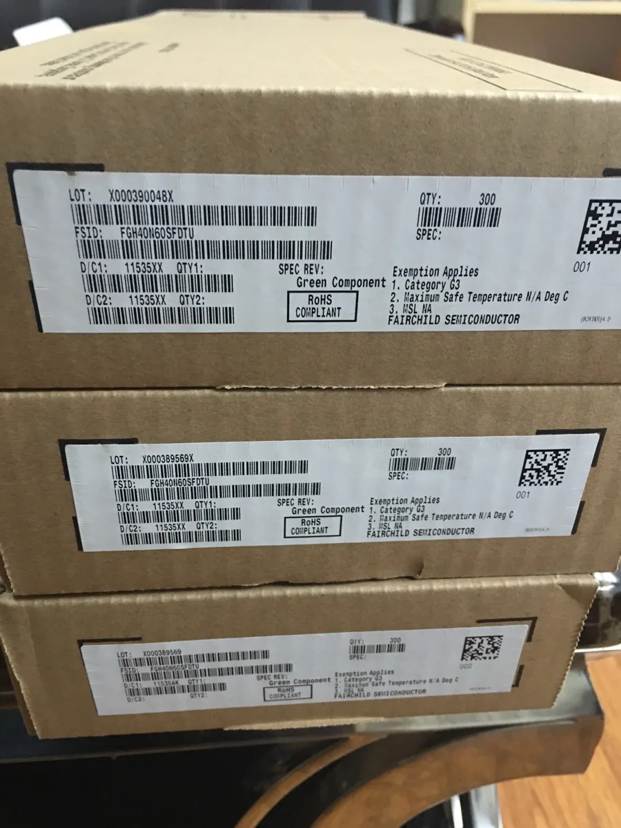 FGH40N60SFD - мощный IGBT транзистор (600В 40А TO-247) Оригинал ON Semiconductor | Электронные