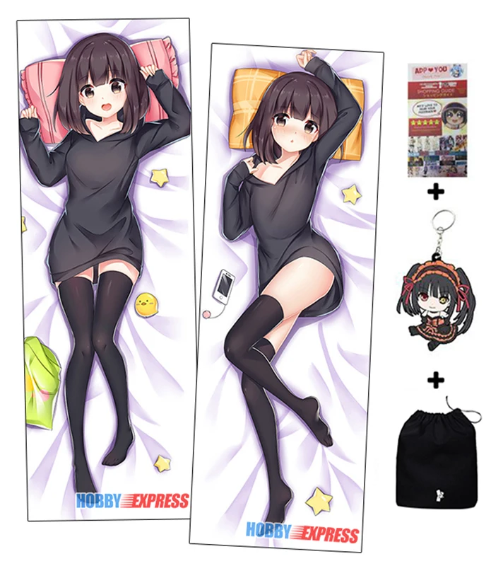 Хобби Экспресс Dakimakura японский Otaku Waifu обнимает тело наволочка Menhera-chan