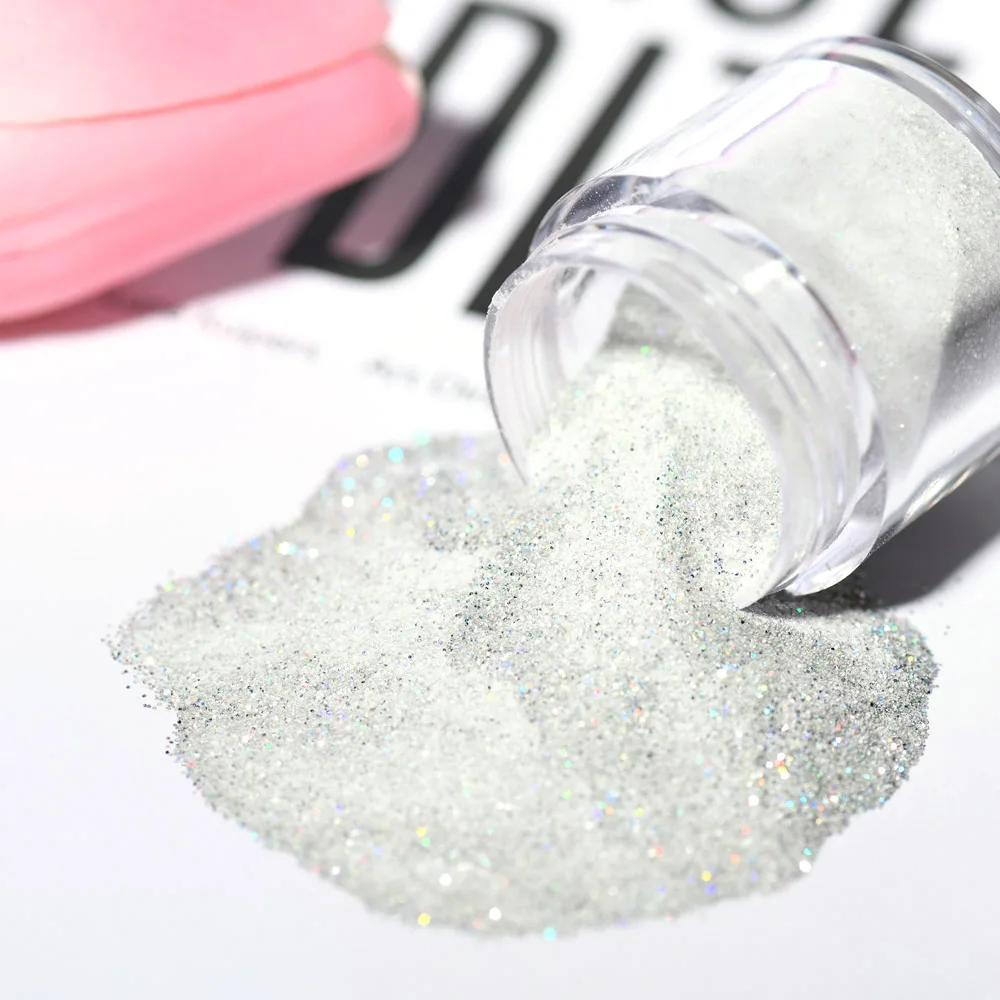 

1Kg Nail Glitter Mix with Acrylic Powder in Bulk Shiny Crystal Dust Fast Drying Long Fasting Collections of Dipping Powder Te#61