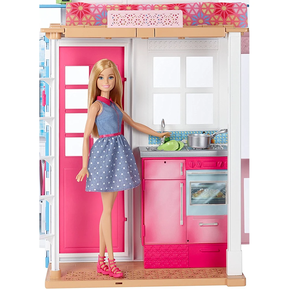 Игровой набор Barbie Домик с куклой | Игрушки и хобби
