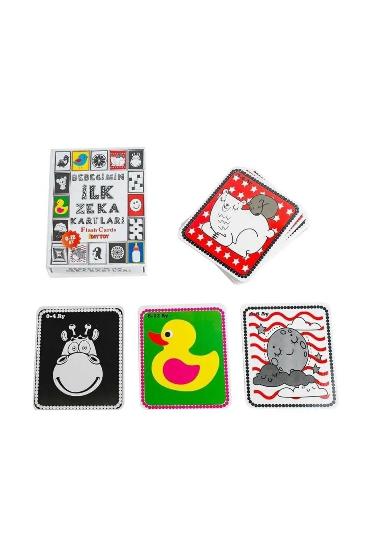 

4'l Training Set-First 50 Word, Fruits, Animals and My Baby Intelligence Cards