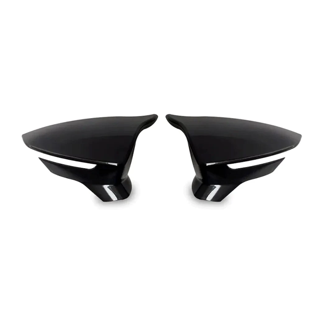 Seat Leon с бетменом зеркала Mk3 5F FR 2012 2013 2014 2015 2016 2017 2018 2019 глянцевый черный 2 трек