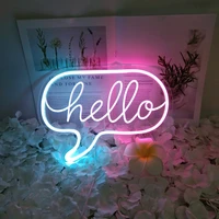 wholesale led neon light wall art sign night lamp creative birthday gift wedding party wall decor hanging neon signs for room