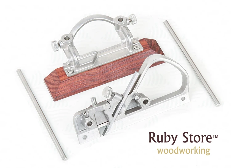 Qiangsheng Luban No 43 Plough Hand Plane with 4 Blades 3mm 6mm 9mm and 12mm - Fine Woodworking | Tool Sets