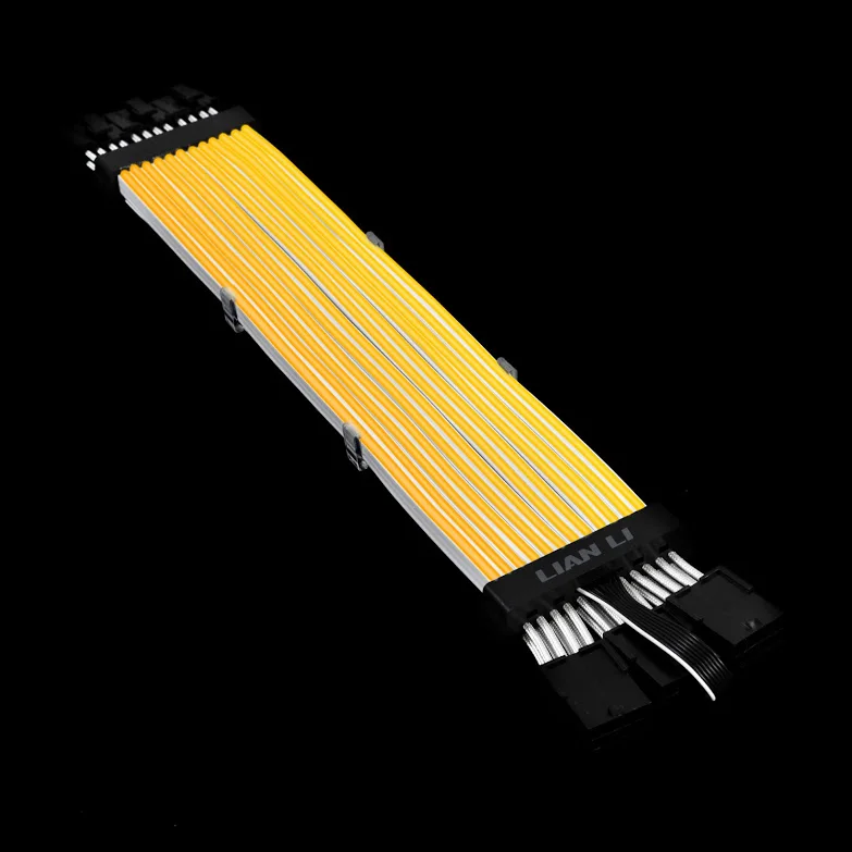 Lian-Li STRIMER PLUS TRIPLE 8 PIN Addressable RGB Power Extension Cable White Braided Version | Компьютеры и офис
