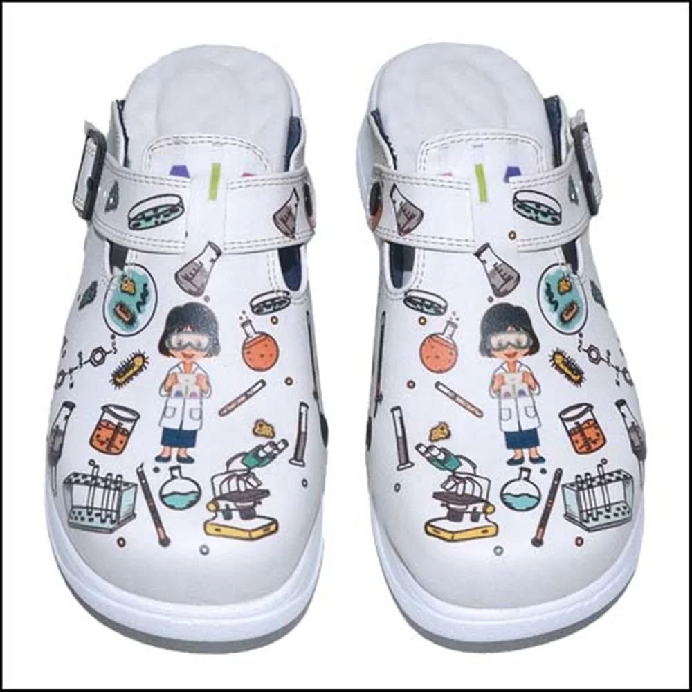 

Новинка, ортопедическая удобная обувь на платформе Sabo для женщин, 2021, женские тапочки, сандалии, медсестра, врач, больница, рабочая повседнев...