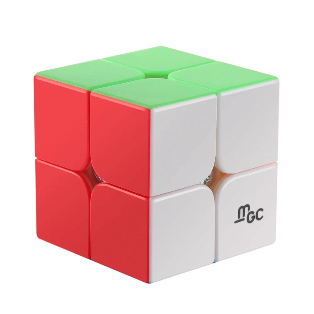 D FantiX Yj MGC 2x2 скоростной куб магнитный 2x2x2 магический Обучающие головоломки