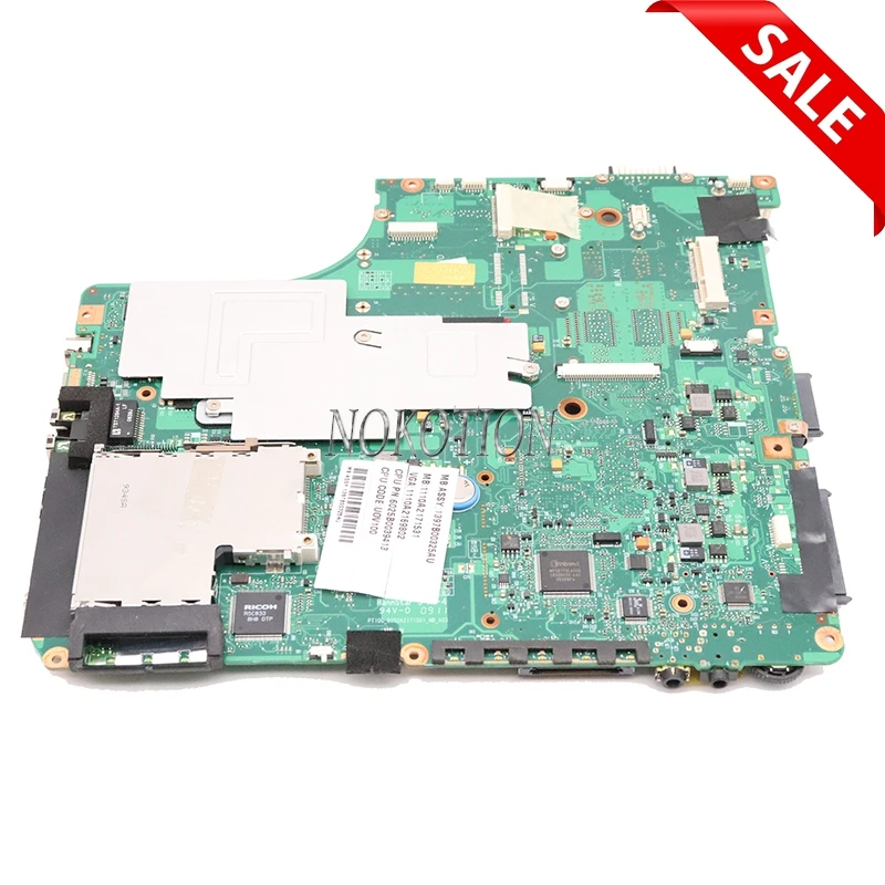 Материнская плата NOKOTION V000125810 V000126450 для ноутбука Toshiba Satellite A300 A305, материнская плата GM45 DDR2 с графическим слотом