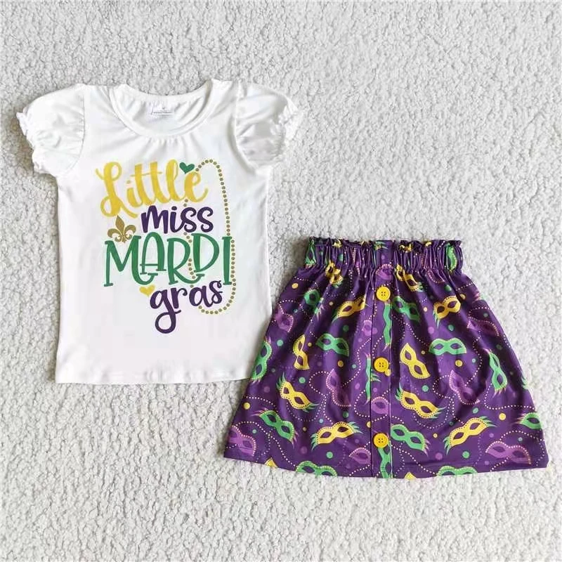 

Baby Outfit Children clothing girl summer short sleeve skirts suit 1-3 years old baby girl two piece outfit kids clothes set