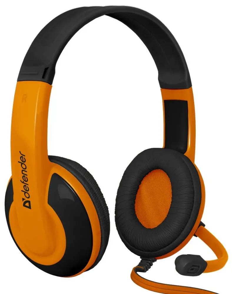 Компьютерная гарнитура Defender WARHEAD G 120 black/orange|Наушники и гарнитуры| |