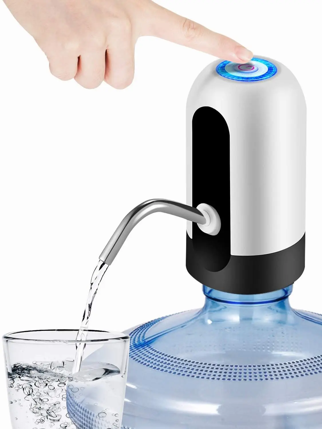 Насос для бутылки с водой USB-зарядкой автоматический Электрический бытовой