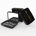 Магнитные накладные ресницы Genailish, 1 пара, 4 части, ручная работа, 3D6D, магнитное наращивание ресниц для макияжа, Натуральные Искусственные ресницы Набор накладных ресниц, Sct-W-602