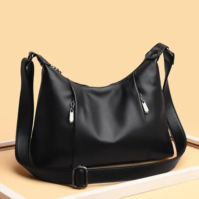 

Famous Designer Brand Handbags New High Quality Cowhide Leather Shoulder Bag Fashion Luxury Casual Messenger Bag Female