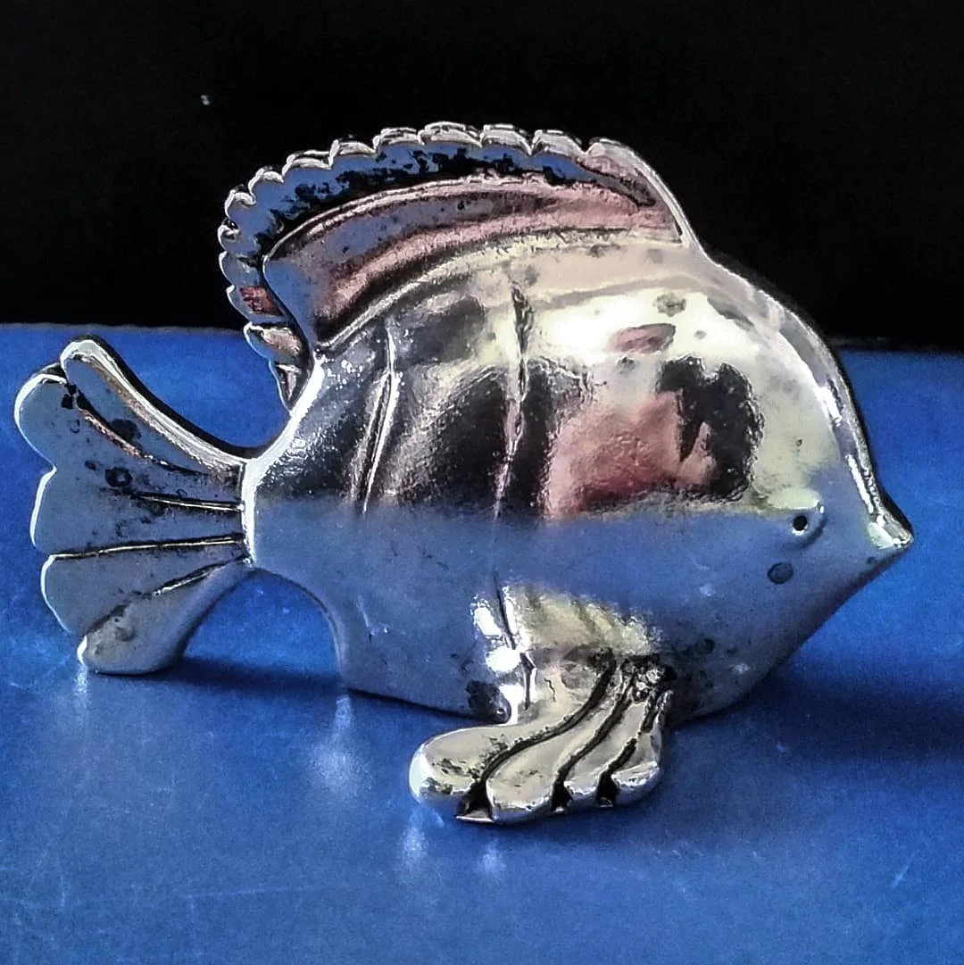

925 Sterling Silver Plated THE FISH