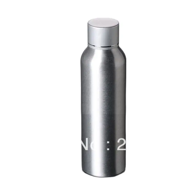 100pcs 100ml Aluminium bottle with silver lid or lotion bottle