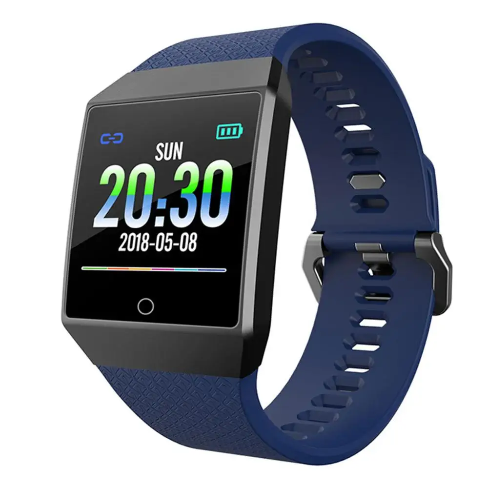 Смарт часы для мужчин Женский шагомер кровяное давление монитор сердечного