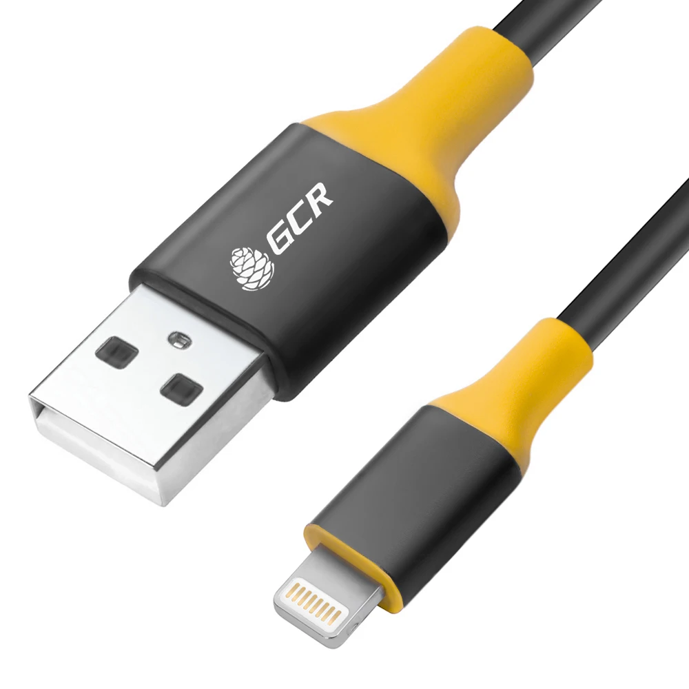 GCR iphone Charging cable for USB 0.5 M 5/6/7/8 / X MFI White AL Case Pink | Мобильные телефоны и аксессуары