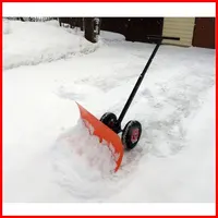 Лопата снегоуборочная на колесах