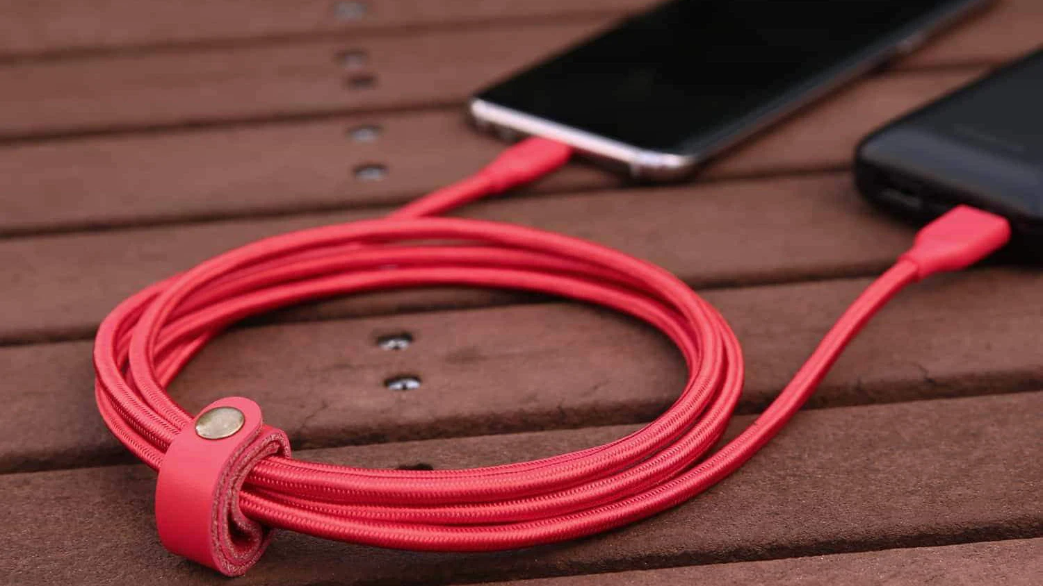 Cable Aukey braided nylon (cb-ac2) USB-C to USB-A 3.1 (red) |