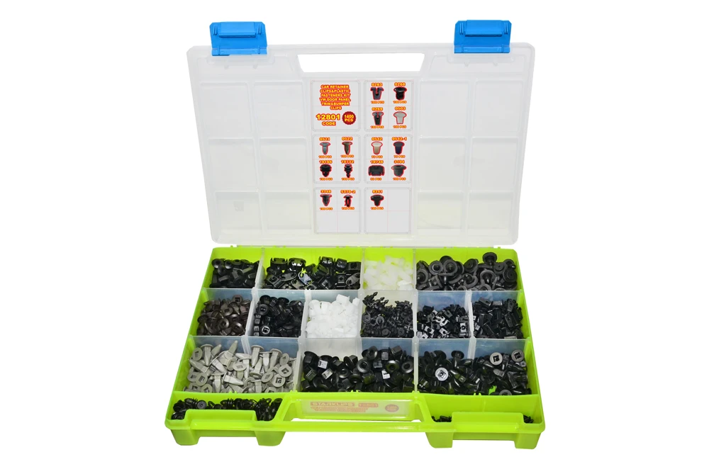 

Clip Set Bag VW Trim Bumper Trim fastener for Isolated Grup4 1400 Parts + Car-Push Pin-Trim rivet