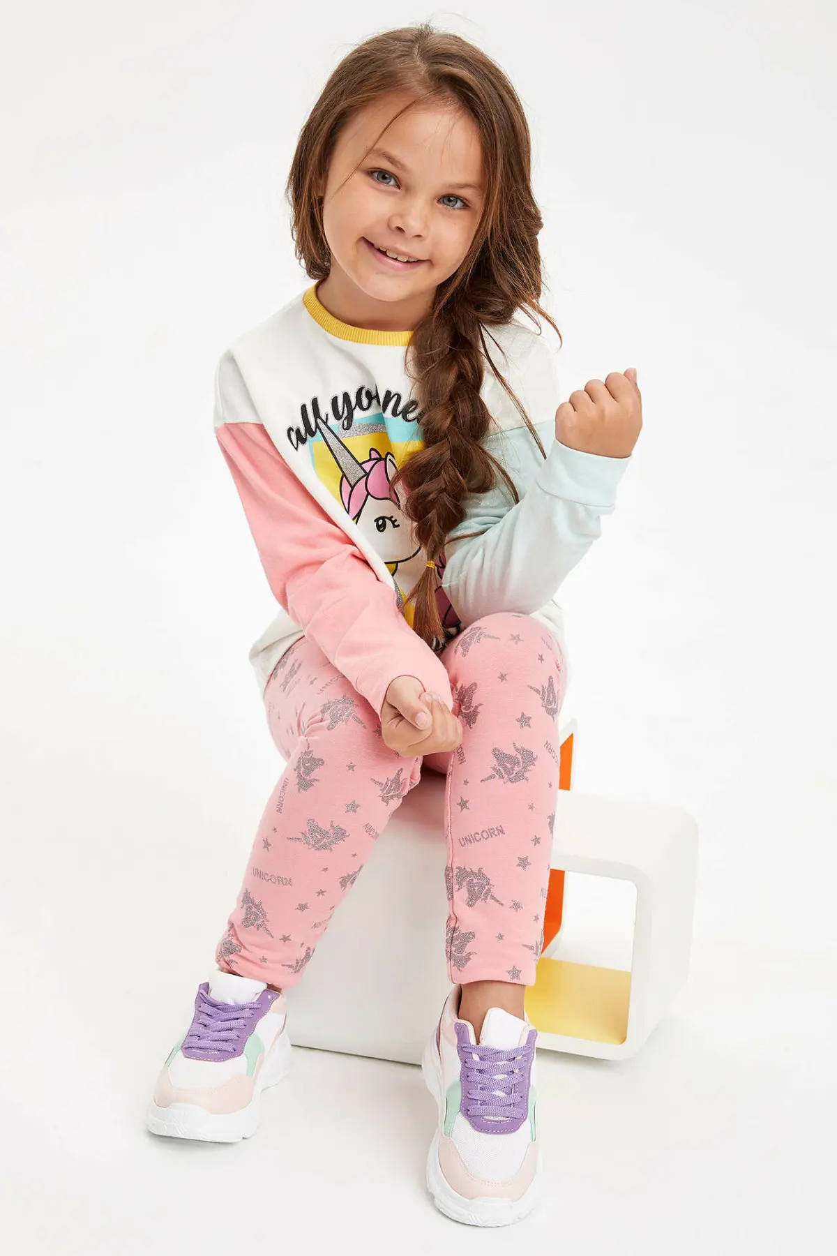 DeFacto для девочек пот Shirt-L1487A619AU | Мать и ребенок