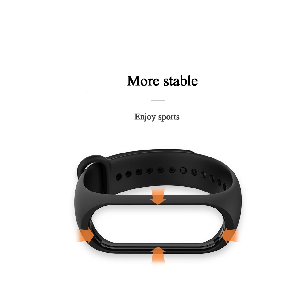 Для Xiaomi mi band 3 4 ремешок mi Band 3 4 ремешок Спортивные Силиконовые часы браслет на запястье mi band 3 ремешок аксессуары умный Браслет