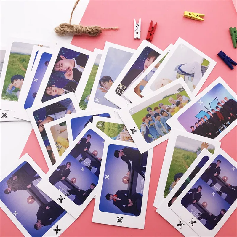 KPOP X1 альбом LOMO карты самодельные бумажные фото фотостудия плакат квантовый