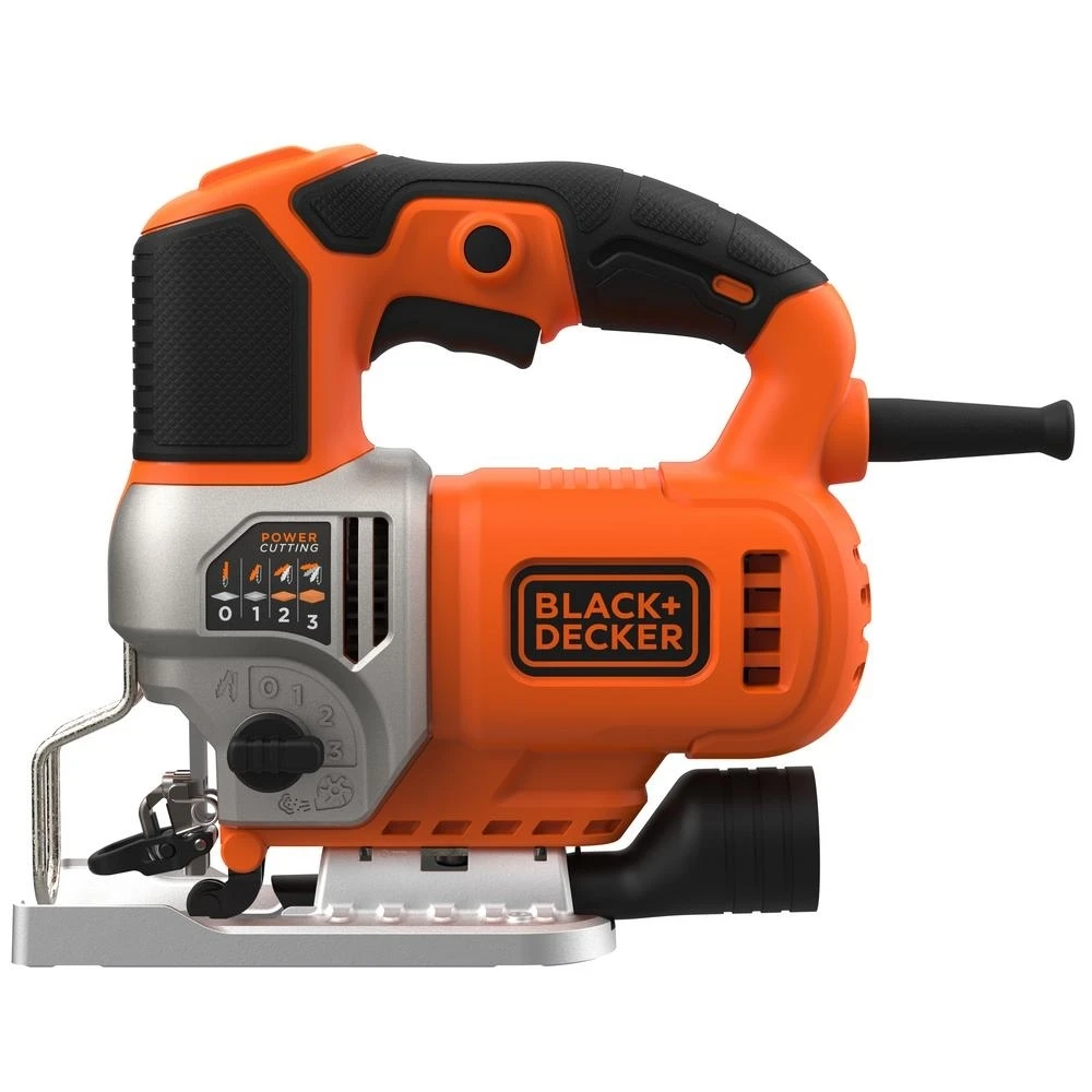 Мощный лобзик BLACK+DECKER BES610K-QS 650Вт регулировка скорости маятниковое движение