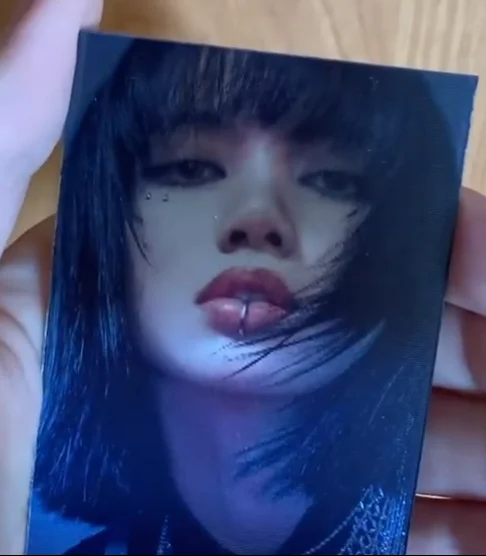 Карточка BlackPink Лиса |