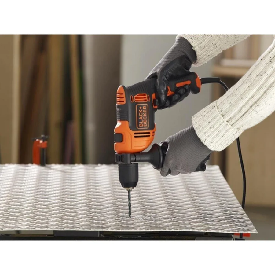 

Black Decker 710w beh710 Impact Drill + 40 Piece Set Electrical Drill Screwdriver