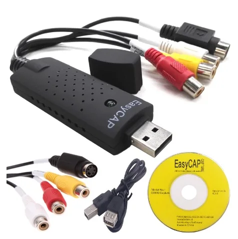 Устройство видеозахвата PALMEXX EasyCAP RCA/AV S-Video USB2.0