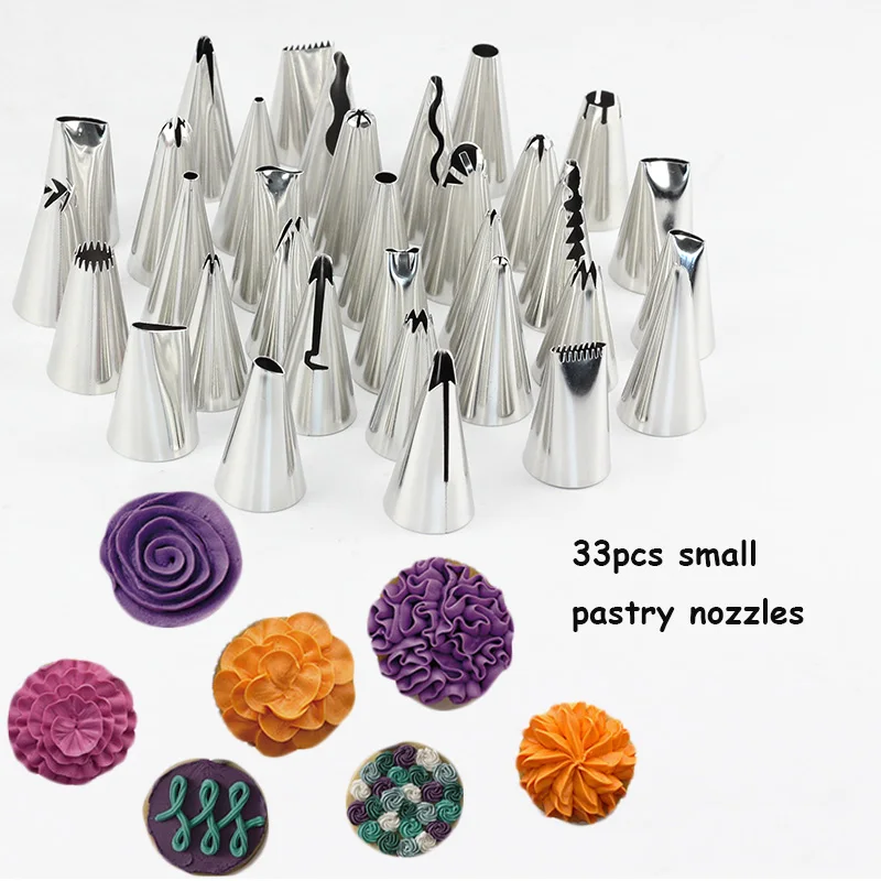 65 шт. кондитерские насадки для украшения торта