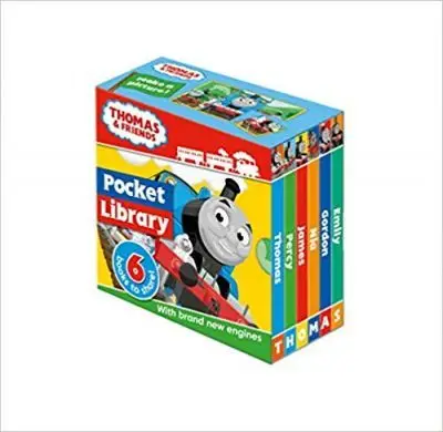 

Thomas & Friends: карманная библиотека, детская книга для чтения в подарок детям