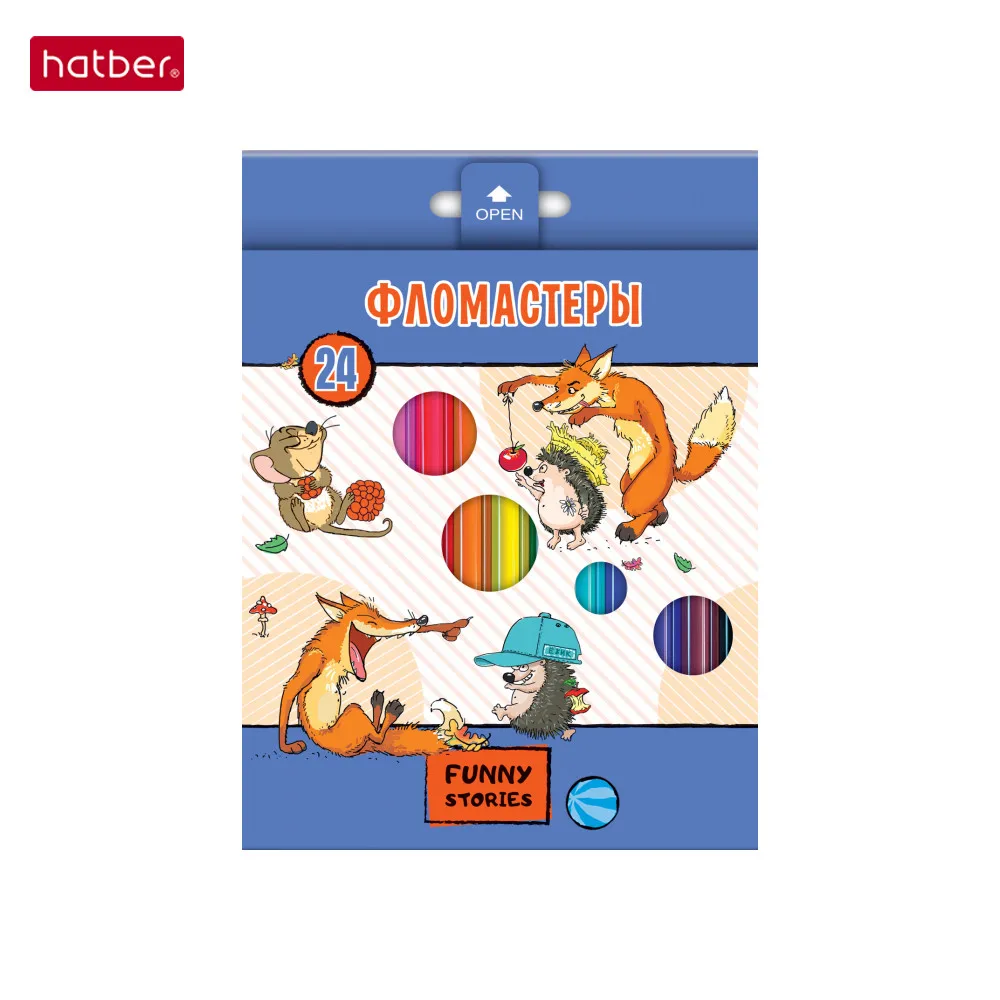 Фломастеры &quotЗабавные Животные&quot|Маркеры-краски| |