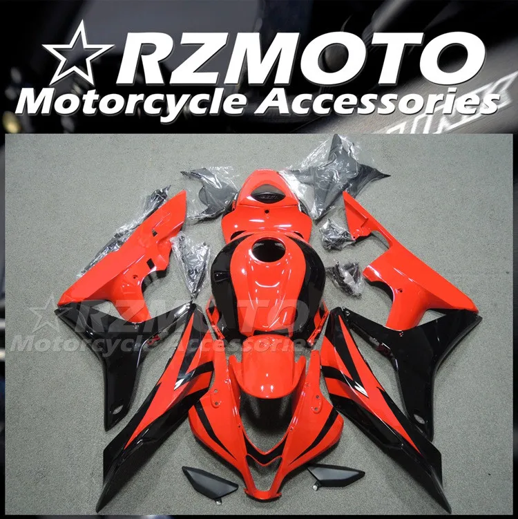 

Injection Mold New ABS Whole Fairings Kit Fit for HONDA CBR600RR F5 2007 2008 07 08 Bodywork Set Black Red