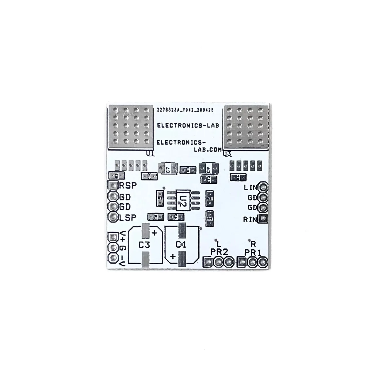 Плата усилителя LME49600 для наушников печатная плата стерео Hi-Fi Усилитель