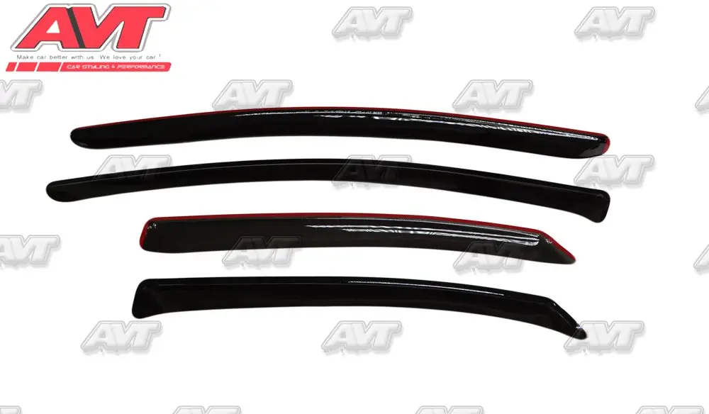 Window deflectors for Ford Focus II 2004~2011 car styling wind deflector guard auto vent visor rain guards cover decor | Автомобили и