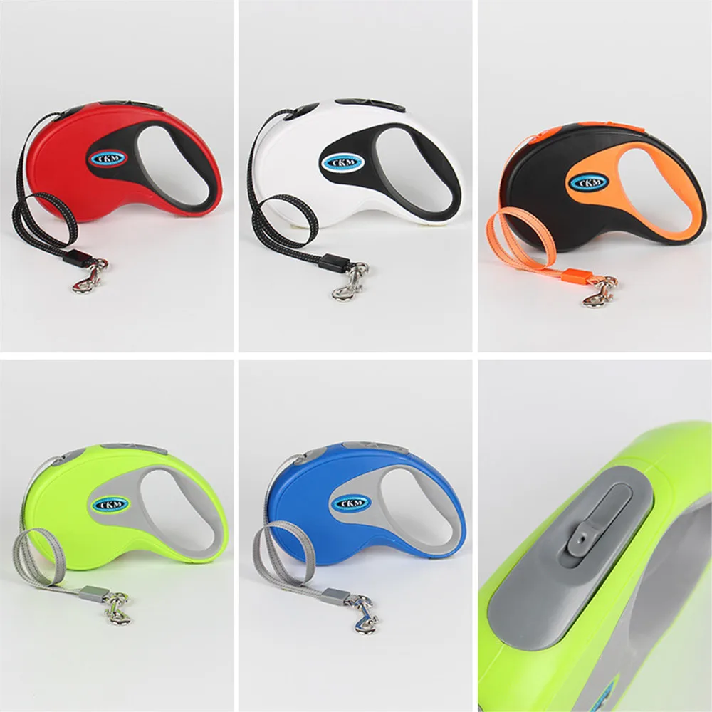 

5M Automatic Retractable Dog Leash Traction Pet Rope Leashes Walking Leads Leashes Pet Product