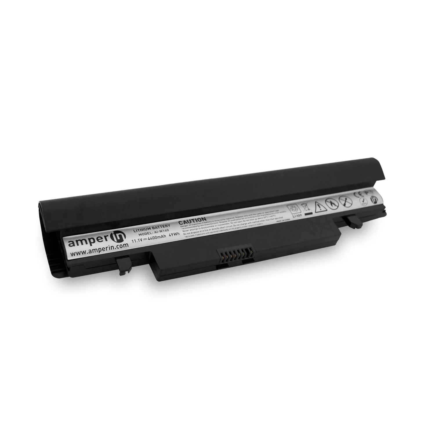 Аккумуляторная батарея (аккумулятор) Amperin AI-N140 для ноутбука Samsung N140 11.1V 4400mAh черная