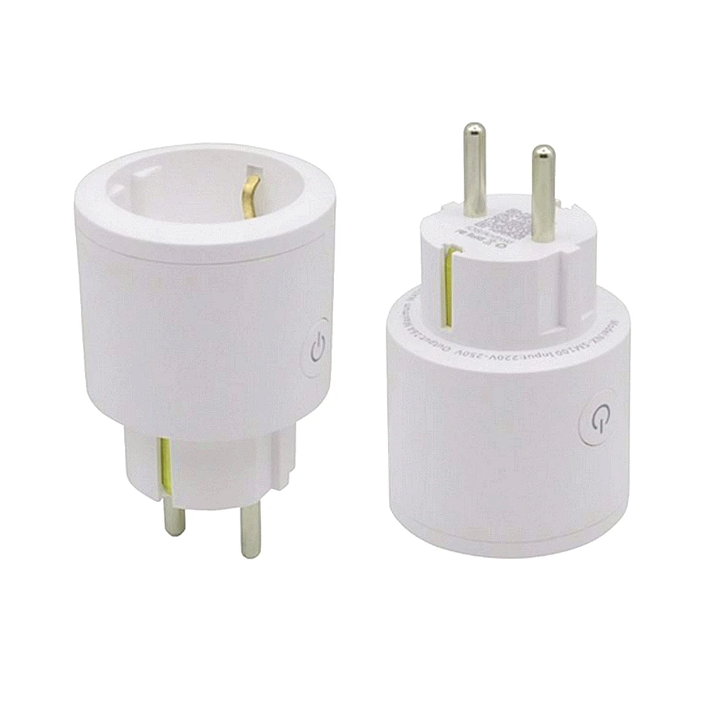 10A/16A ЕС wifi умная вилка с монитором питания Беспроводная розетка Google Home Alexa