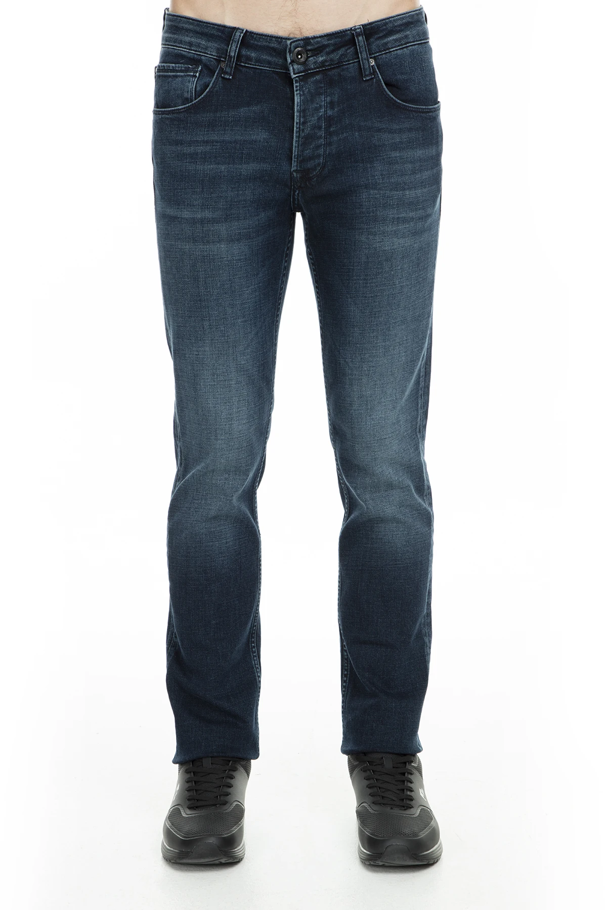 Buratti нормальная Талия Труба колокольчик джинсы мужские брюки 7144 f590порту | Мужская